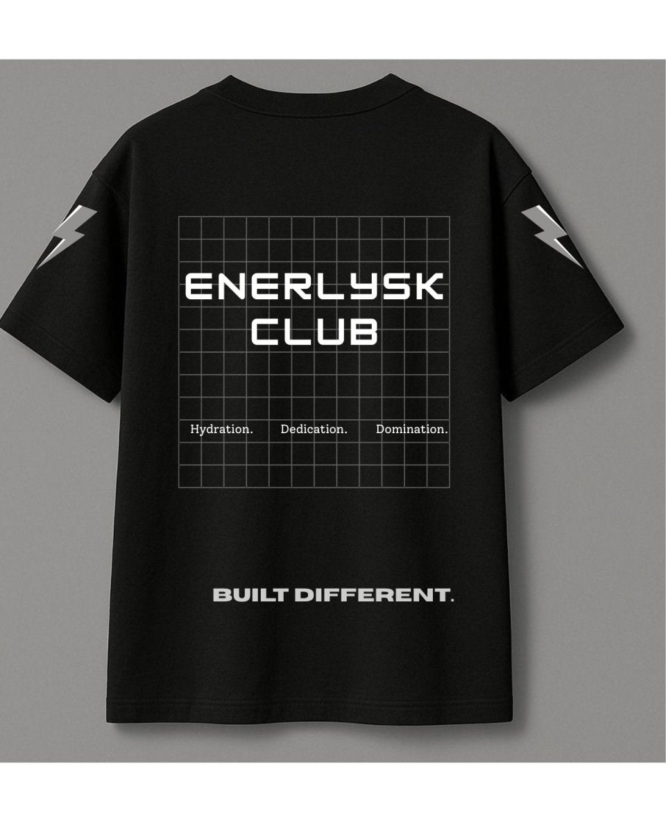 Gym Club T-Shirt | Unisex Pure Cotton Graphic Tee | ENERLYSK - ENERLYSK